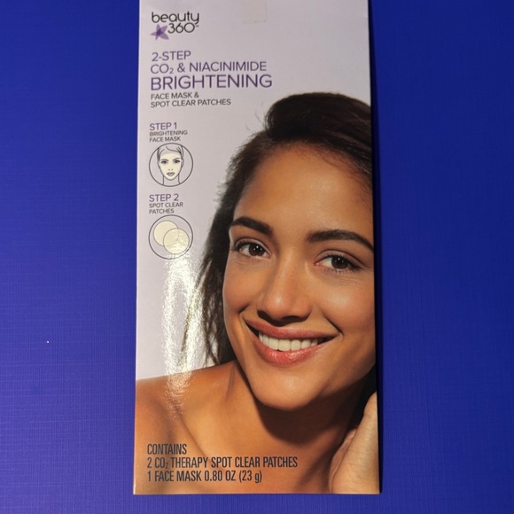 (Set of 5)Beauty 360 2-Step CO2 & Niacinimide Brightening Skincare Masks - Picture 2 of 3